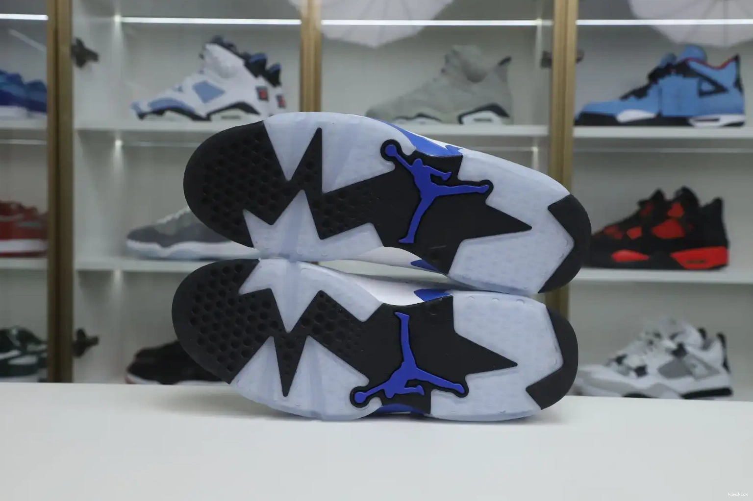 JORDAN RETRO AIR 6 SPORT BLUE Kimikick 0502